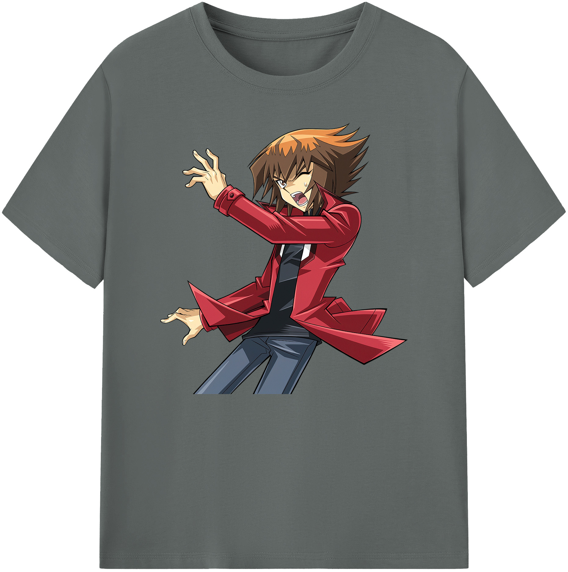 （画像用） 遊☆戯☆王 Yu-Gi-Oh! 綿100％ メンズ半袖Tシャツ｜肌触りやわらか＆通気性